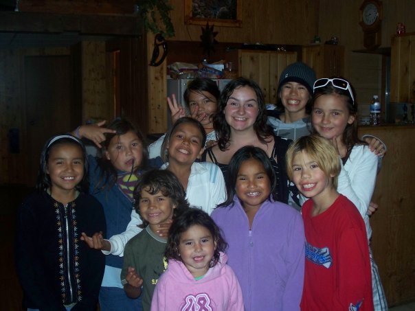 Picture of Nicole and her friends on exchange a decade ago